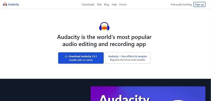 a quick overview of audacity