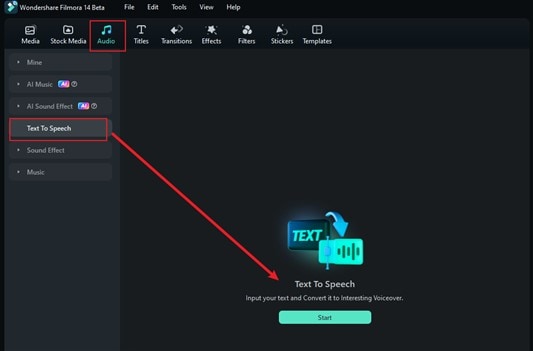 Timeline Text-to-Speech