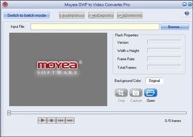 moyea swf to video converter