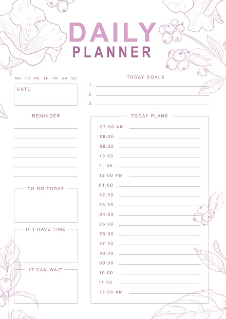 daily planner