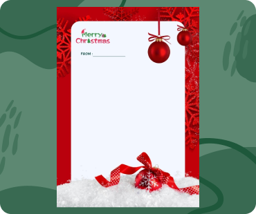 merry christmas cards template