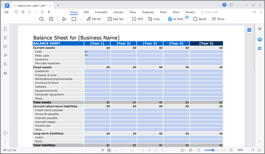 fillable pdf form builder