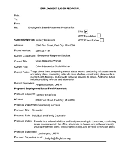 job proposal template