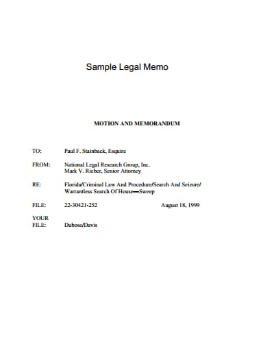 legal-memo-template