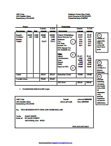 Paystub - Free Download, Edit, Create, Fill