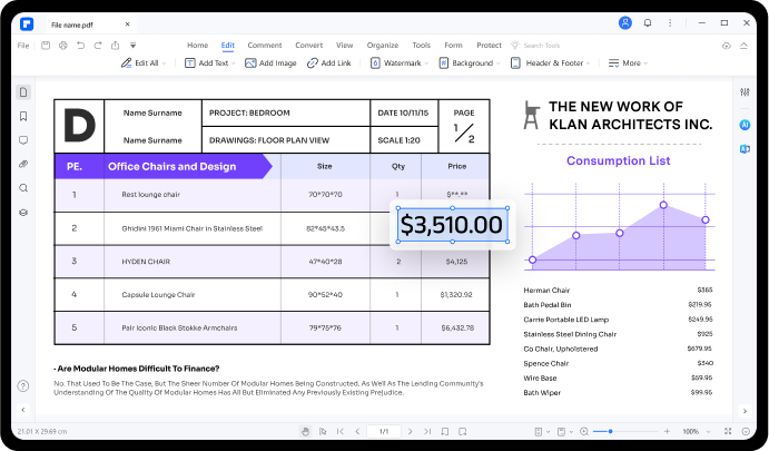 edit pdf form