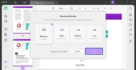 compress mb to kb pdf