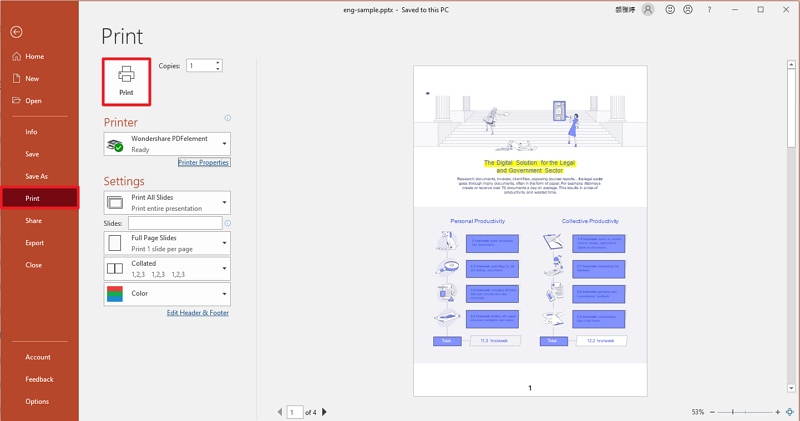 print to pdf windows