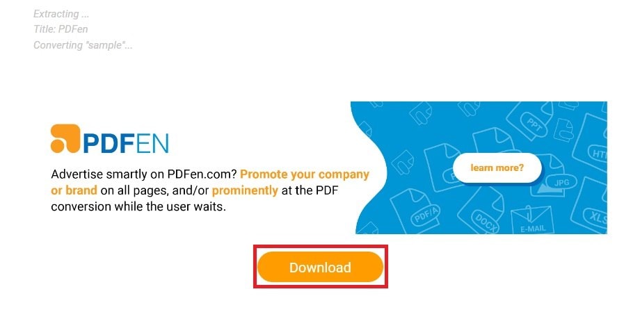 pdfen save pdf