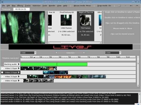 linux video editor