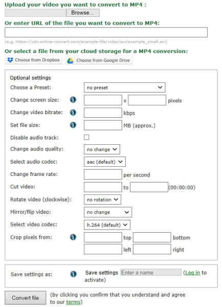 online convert swf format to mp4