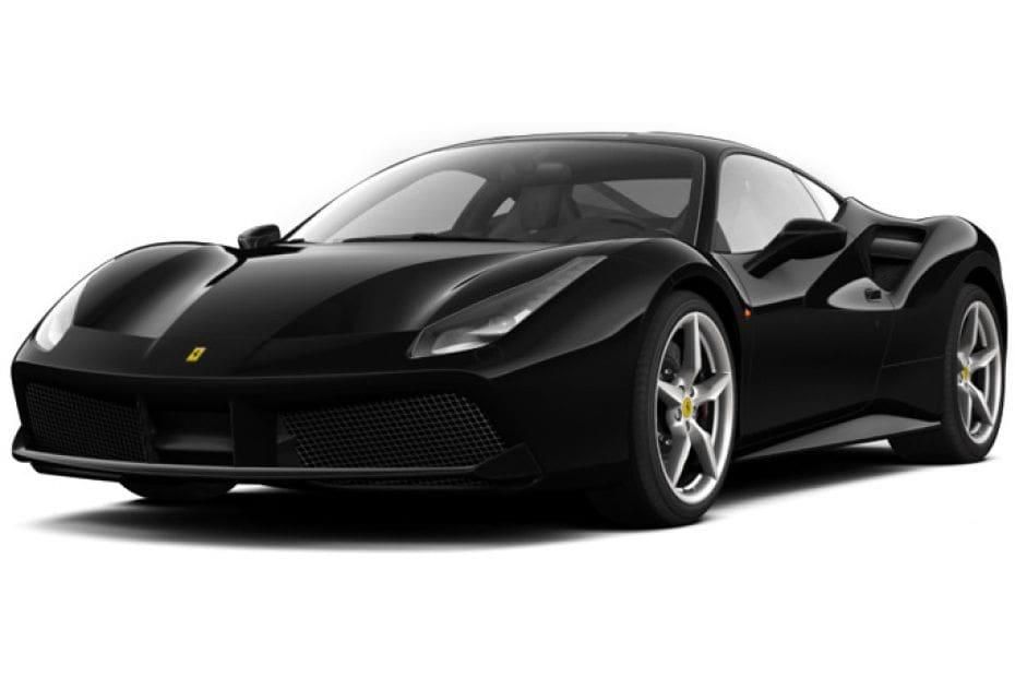 Ferrari 488 Nero Ds 1250