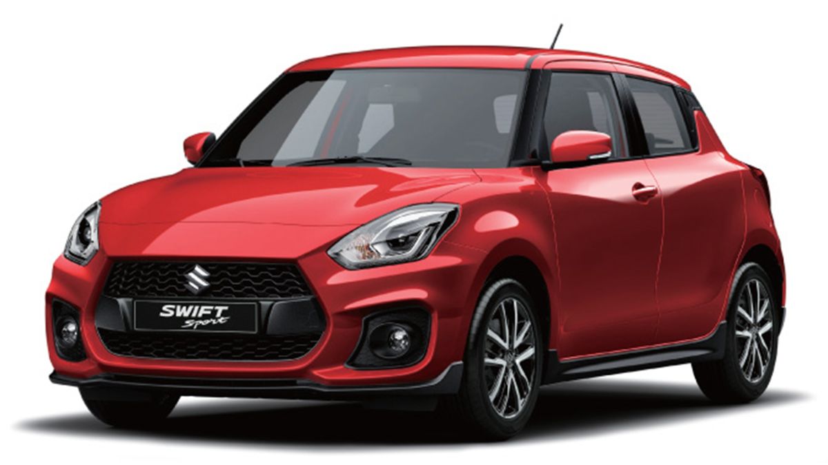 Suzuki Swift Sport Burning Red Pearl Merallic