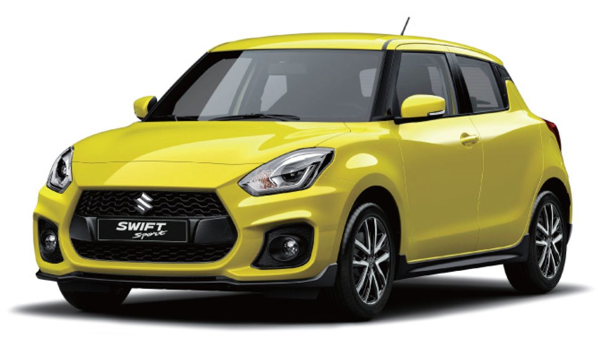 Suzuki Swift Sport Champion Yellow