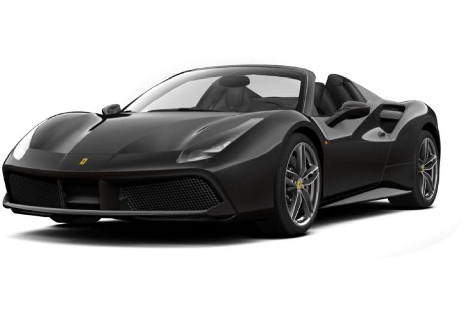 Ferrari 488 Nero Daytona