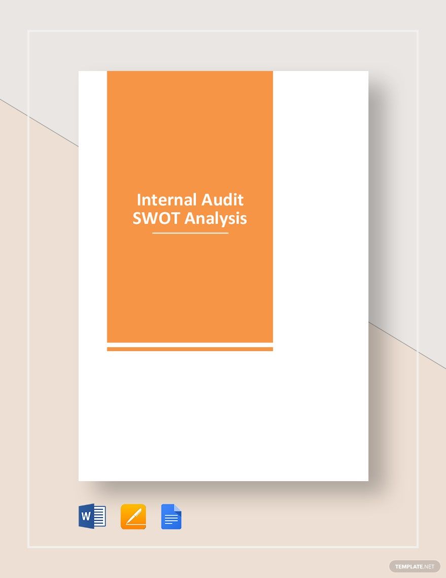 Internal Audit SWOT Analysis Template in Pages, Word, Google Docs - Download | Template.net