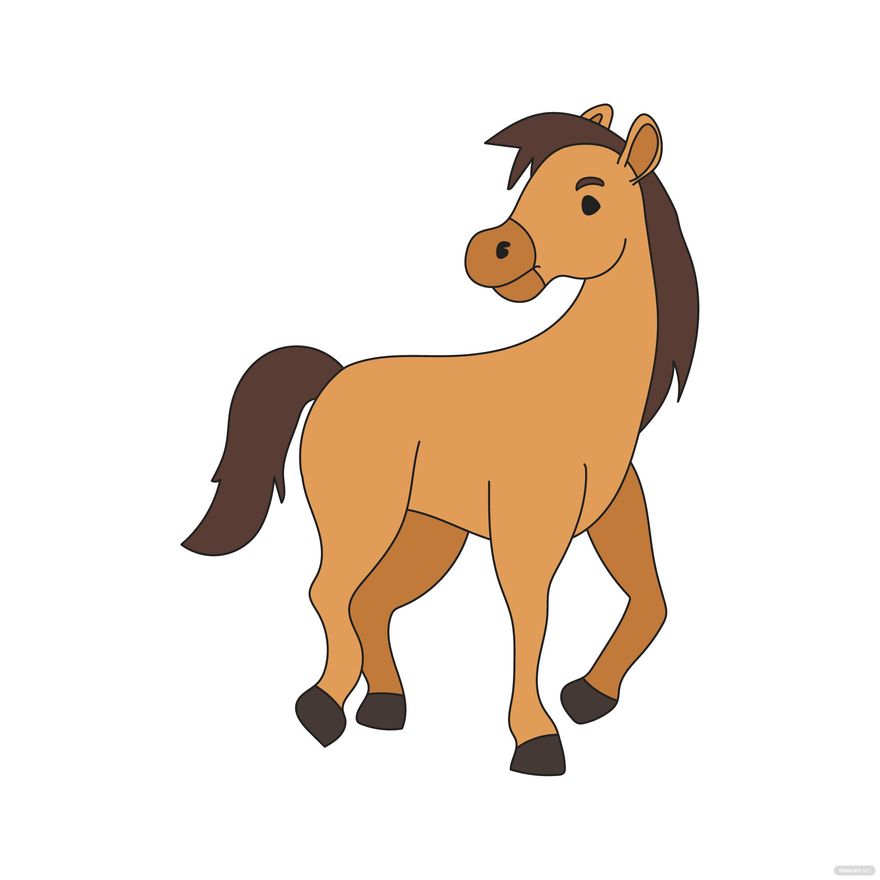 Cartoon Horse clipart