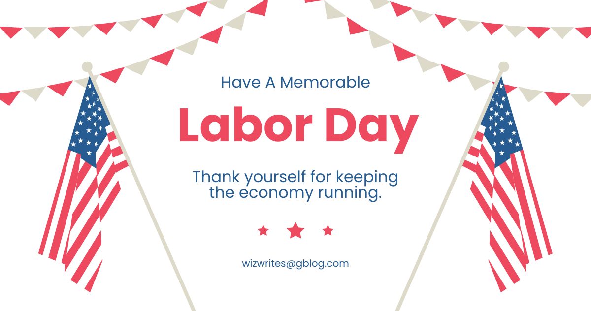 Labor Day Blog Banner