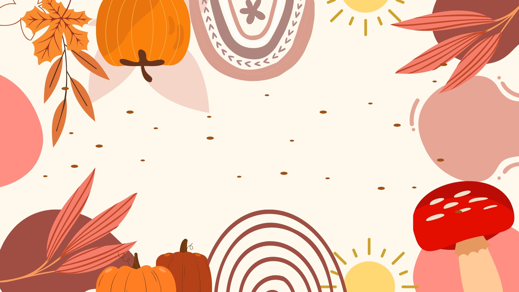 Boho Fall Background in Illustrator, SVG, JPG, EPS, PNG - Download | Template.net