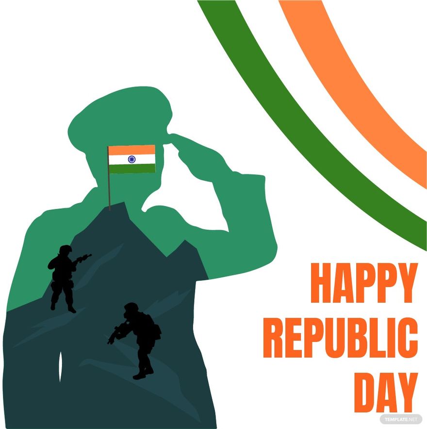 Happy Republic Day Vector