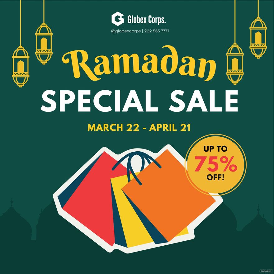 Ramadan Promotion Vector