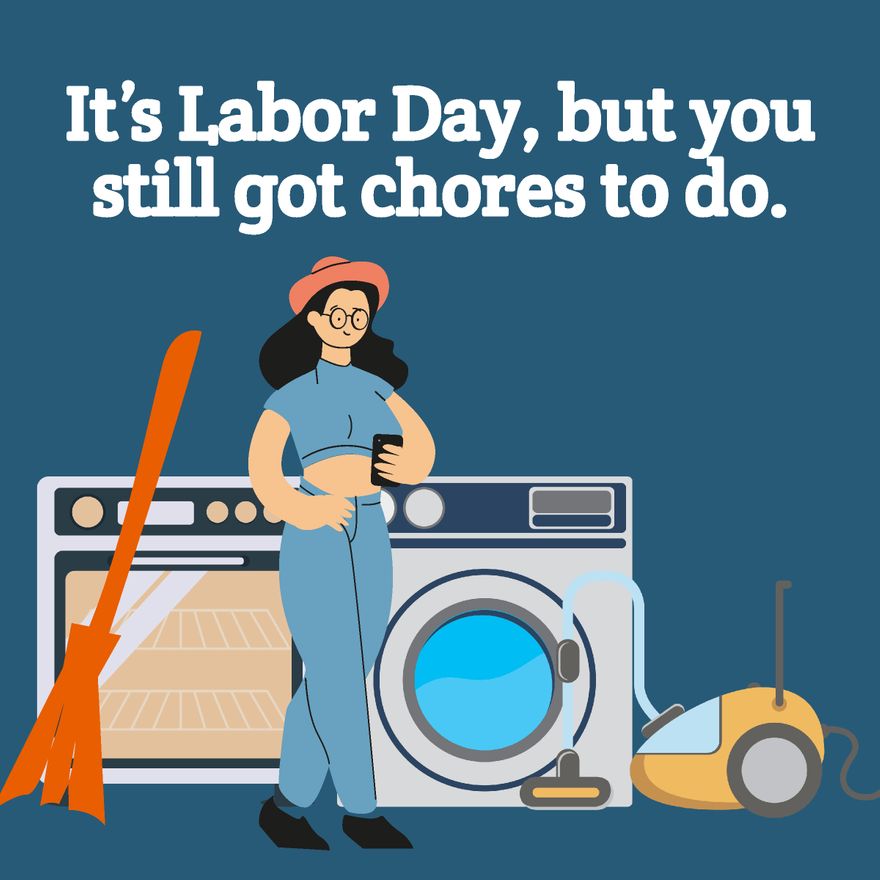 Labor Day Meme Vector