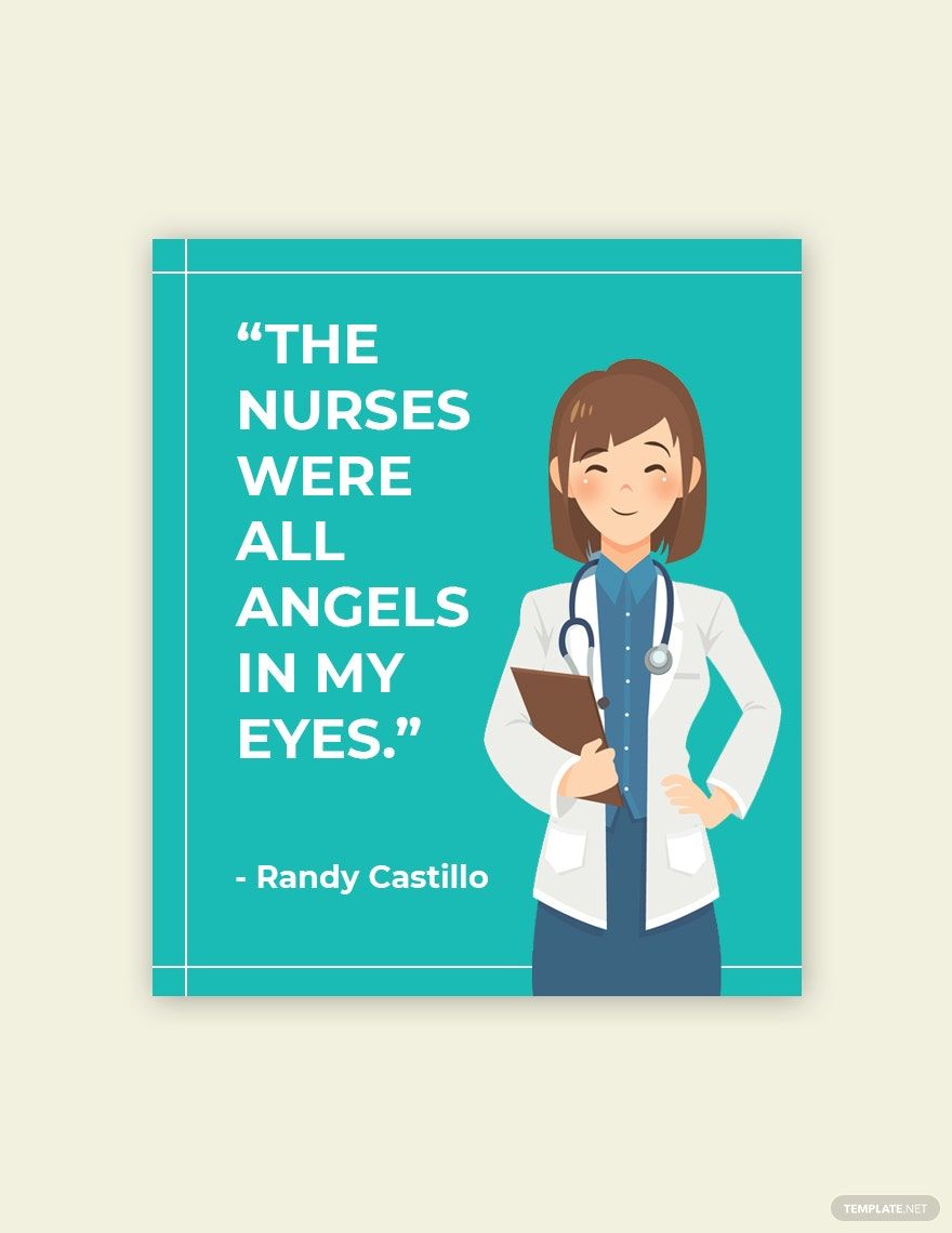 Nurses Day Quote Template