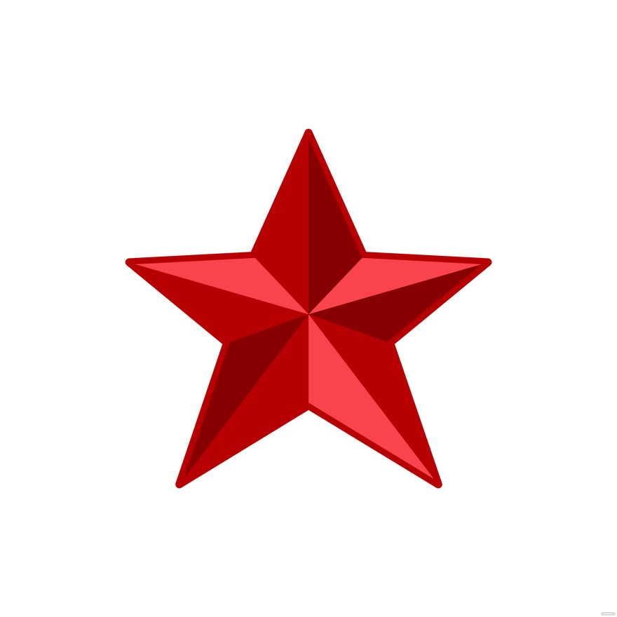 Red Star Clipart