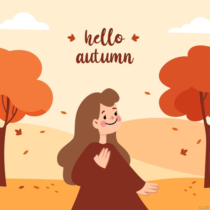 Hello Autumn Vector in Illustrator, SVG, JPG, EPS, PNG - Download | Template.net