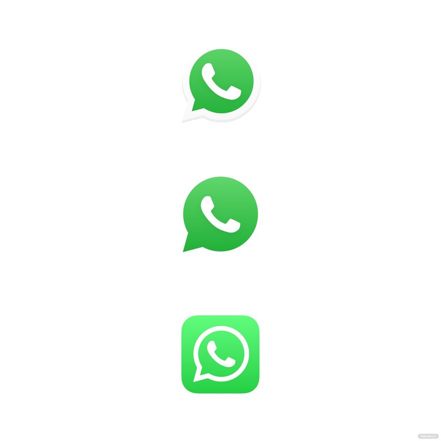 New WhatsApp Icon Vector in Illustrator, SVG, JPG, EPS, PNG - Download | Template.net