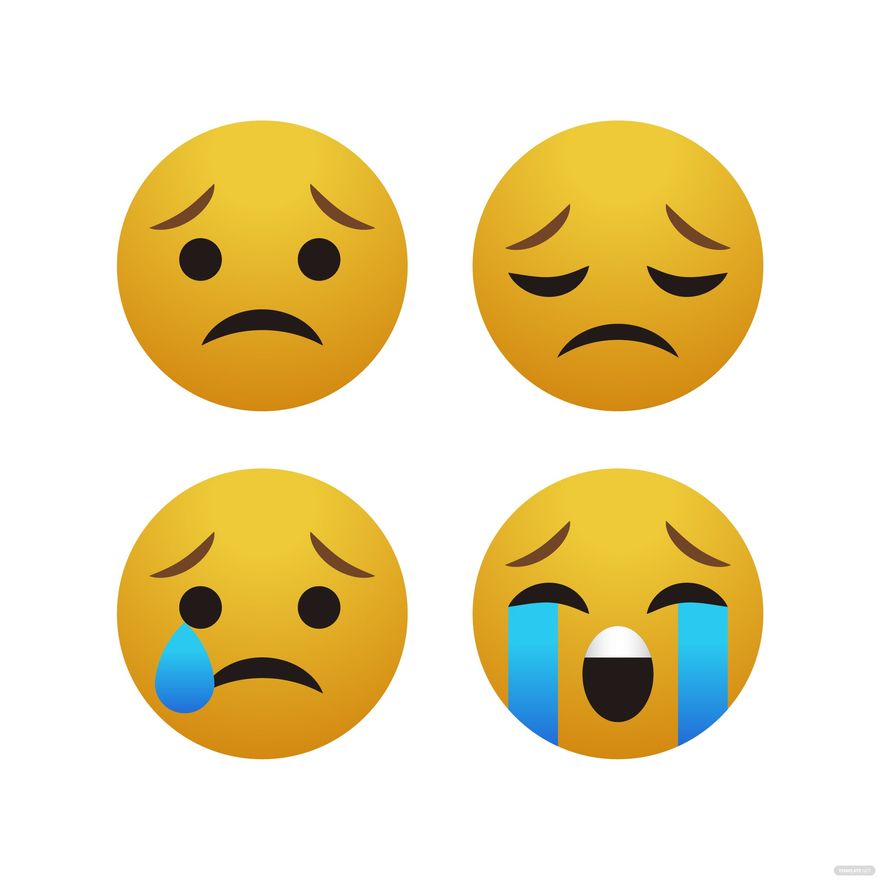 Sad Emoji Vector