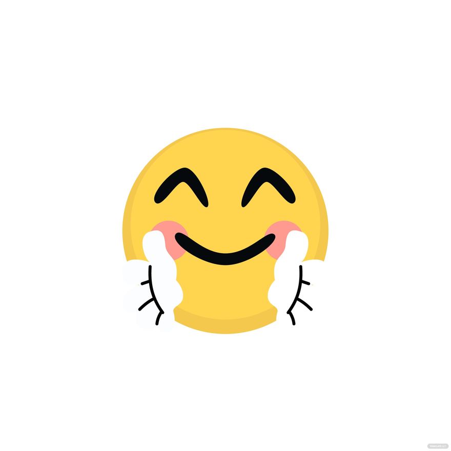 Hug Emoji Vector