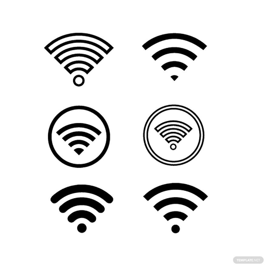 Wifi Waves Vector