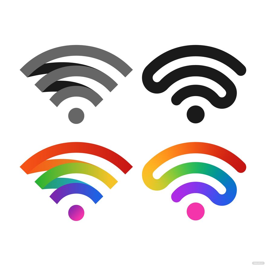 Creative WiFi Vector