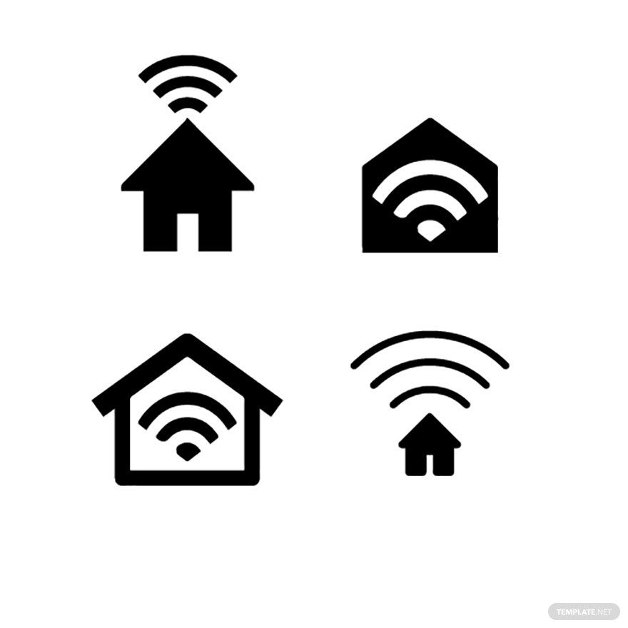 Home Wifi Vector