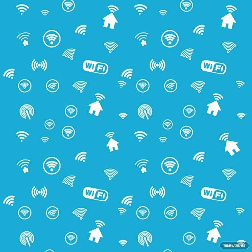 Wifi Background Vector