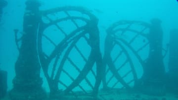 The Neptune Memorial Reef off Florida’s coast.