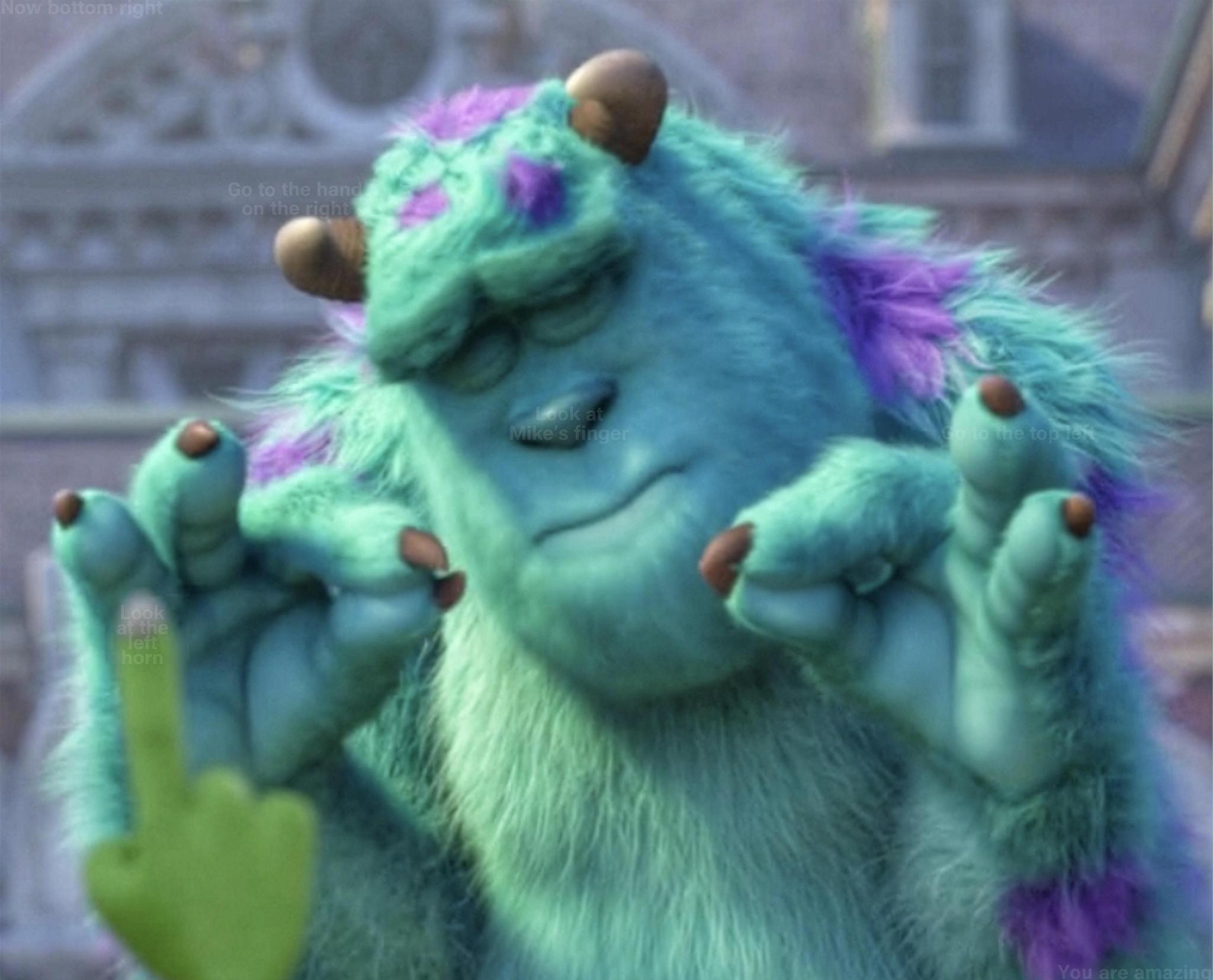 Monsters Inc Meme Template