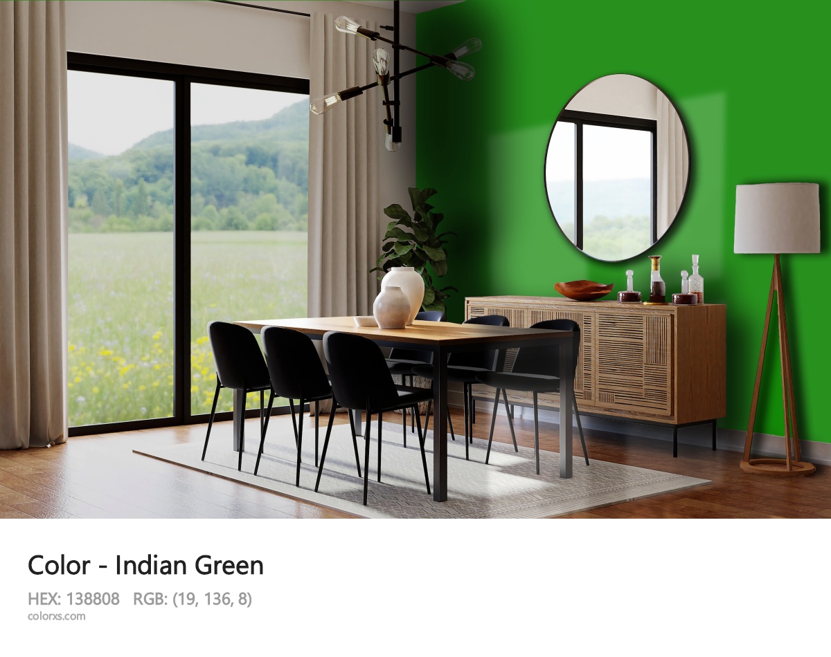 Indian Green Other dining room design