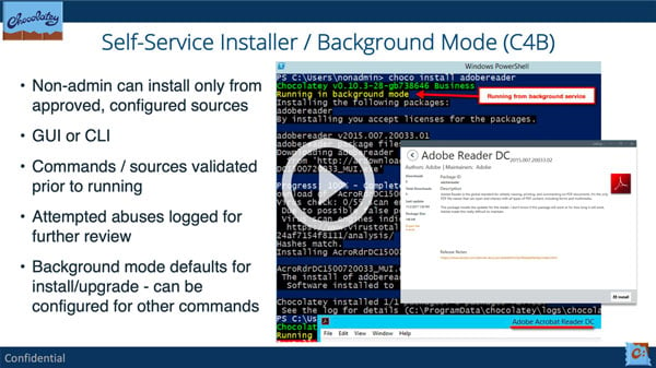 Chocolatey for Business Self-Service and Chocolatey GUI Part: 1