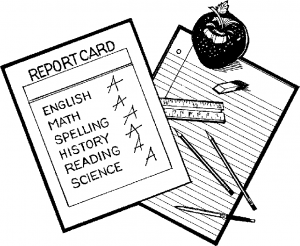 Report Card Clipart