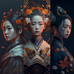 3 Geishas