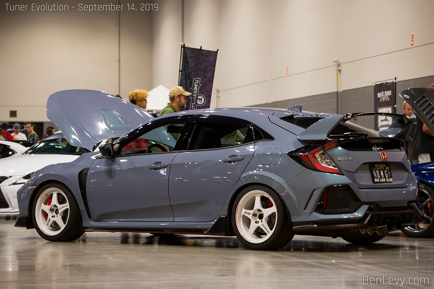 Grey Civic Type-R - BenLevy.com