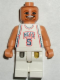 Minifig No: nba047  Name: NBA Jason Kidd, New Jersey Nets #5 (White Uniform)