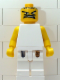 Minifig No: nba053  Name: NBA  Player White Torso, White Legs #4