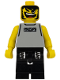 Minifig No: nba056  Name: Basketball Street Player, Light Gray Torso and Black Legs