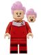 Minifig No: soc157  Name: Megan Rapinoe - Red Soccer Uniform