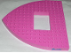 Part No: 30216pb01  Name: Boat, Bow Brick 16 x 16 x 1 with 4 x 6 Cutout with 'Belville' Pattern (Sticker) - Set 5848