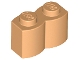 Part No: 30136  Name: Brick, Modified 1 x 2 with Log Profile