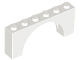 Part No: 15254  Name: Arch 1 x 6 x 2 - Medium Thick Top without Reinforced Underside